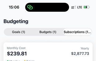 WithinBudget screenshot 3