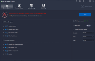 Wise Disk Cleaner screenshot 1