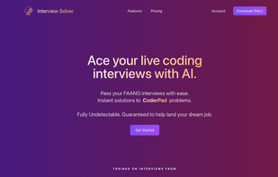 Ace your live coding interviews with our AI Copilot