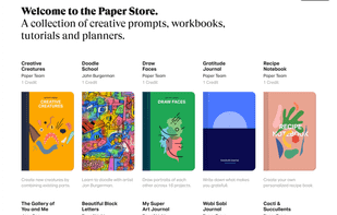 Paper by WeTransfer screenshot 1