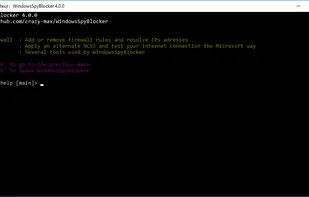 WindowsSpyBlocker screenshot 1
