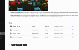 Assets in the same board