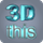 3Dthis icon