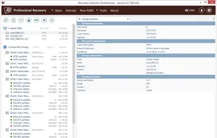Recovery Explorer Professional screenshot 1