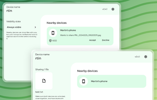 RQuickShare screenshot 1