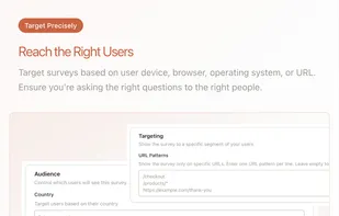 Target the right audience with right surveys