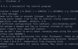 thinkfan screenshot 1