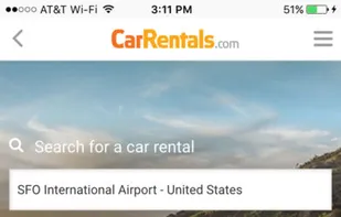 CarRentals.com screenshot 1