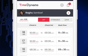 TimeDynamo screenshot 2