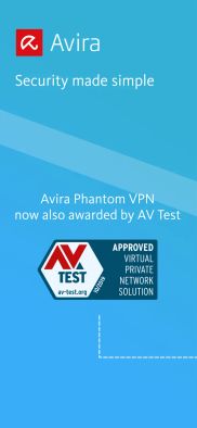 Avira Phantom VPN screenshot 1