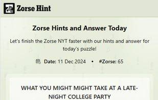 Zorse Hint screenshot 3