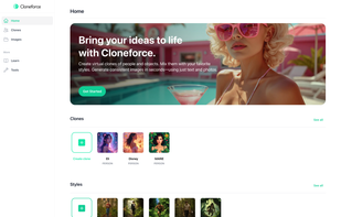 Cloneforce ai screenshot 1