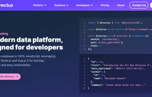 Directus screenshot 1