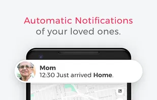 Safe365 will send you security notifications each time your protected person enters or leaves one of their usual areas, so you can check that they perform their routines normally, something especially useful when your proteges have health conditions.