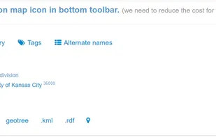 GeoNames screenshot 1