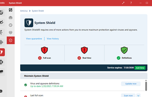 System Shield screenshot 1