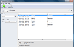 HostsServer screenshot 1