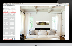 The Swift Galleries designer makes it simple to create perfectly-sized wall art galleries in a matter of minutes.