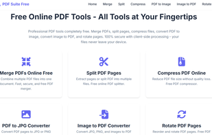 Free PDF Suite screenshot 1