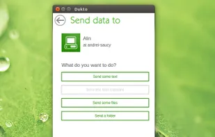 Dukto R6 screenshot 1