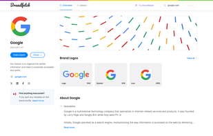 Brandfetch screenshot 1