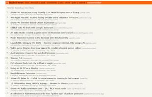 HN Explorer screenshot 1