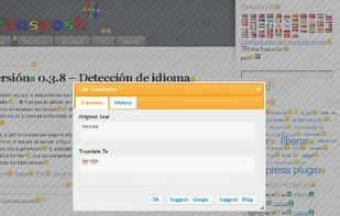 Transposh screenshot 2