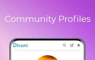 Profile page to connect with others