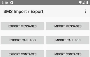 SMS Import / Export screenshot 2