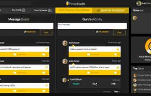 Peeptrade screenshot 1