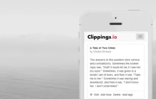 Clippings.io screenshot 1