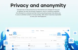 Octo Browser screenshot 2