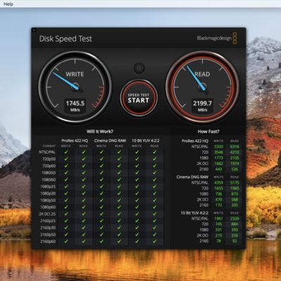 blackmagic disk speed test windows 64 bit