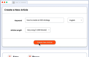 Article Forge screenshot 1