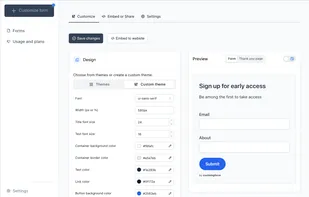 Customgform screenshot 1