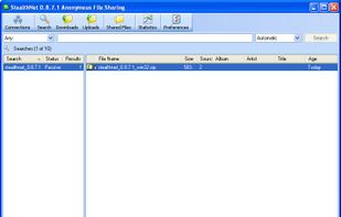Stealthnet screenshot 1