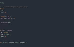 Buzz Programming Language screenshot 1