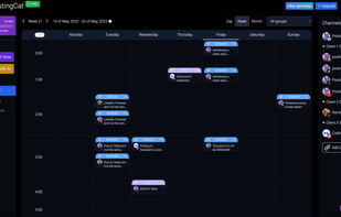One Single Calendar for all social media accounts
