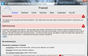 Hyphanet screenshot 1
