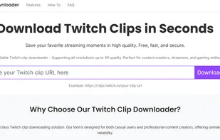 Twitch Clip Downloader screenshot 1