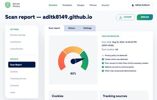 Automated Scan Report