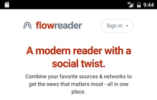 FlowReader screenshot 1