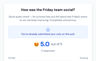 TapVoter screenshot 1
