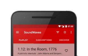 SoundWaves Podcast Player screenshot 1