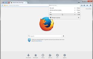 Tab Groups screenshot 1