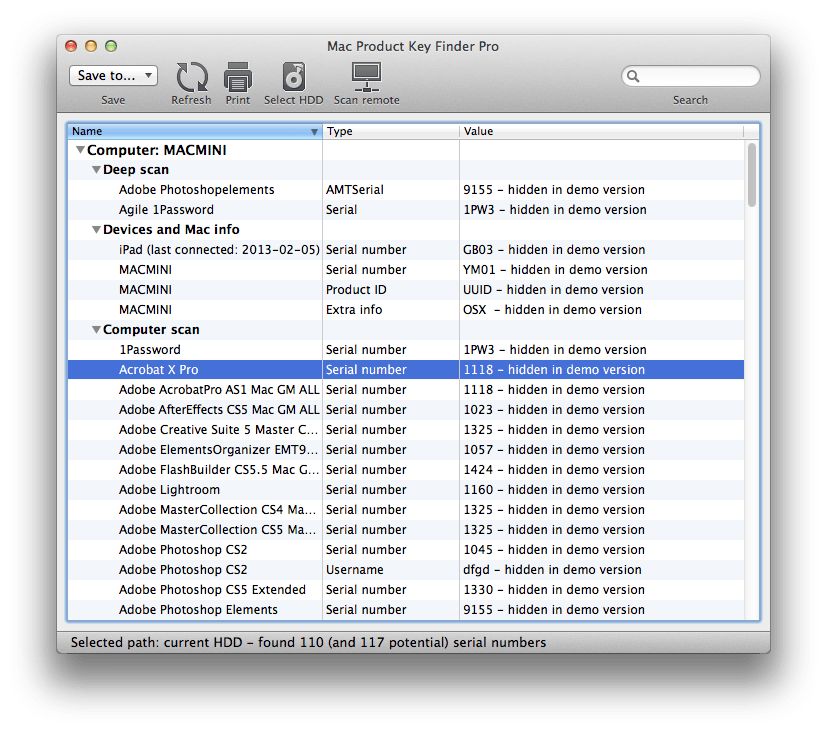 mac product key finder for mac