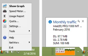 NetWorx screenshot 1