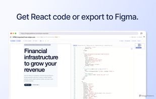 HTML to React & Figma screenshot 2