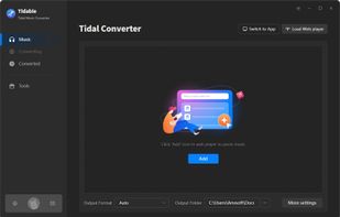 Tidabie Tidal Music Converter screenshot 1