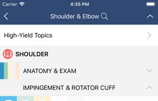 Orthobullets screenshot 1